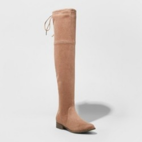 a new day Shoes - Women's Sidney Wide Width Over the Knee Sock Boots